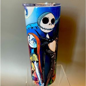 Jack ans Sally Nightmare Before Christmas tumbler 20oz sublimation